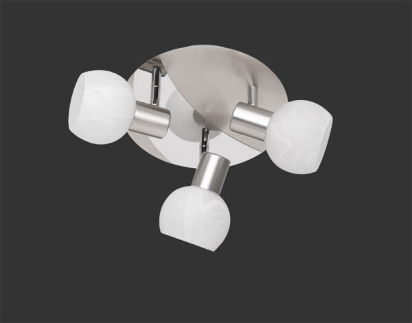 Σποτ Reality   3xE14 Νίκελ Ματ Μεταλλικό    R80173007