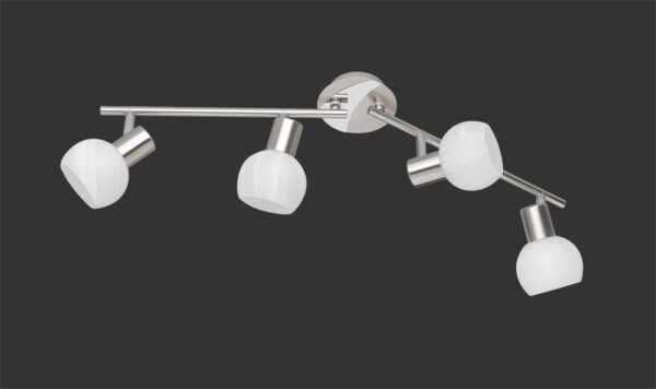 Σποτ Reality   4xE14 Νίκελ Ματ Μεταλλικό    R80174007