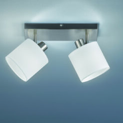 Σποτ Reality   2xE14 Νίκελ Ματ Μεταλλικό    R80332001