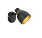Επιτοίχιο Φωτιστικό Trio Lighting 1xE14 Μαύρου Χρώματος – R80811032