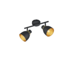 Φωτιστικό Οροφής Trio Lighting 2xE14 Μαύρου Χρώματος – R80812032