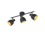 Φωτιστικό Οροφής Trio Lighting 3xE14 Μαύρου Χρώματος – R80813032