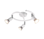 Σποτ Reality 3xGU10   Λευκό Ματ Μεταλλικό    – R80913931