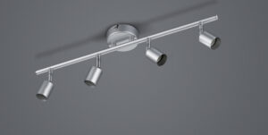 Σποτ Reality   4xGU10 Τιτάνιο Μεταλλικό    R80914087