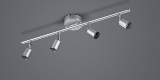 Σποτ Reality   4xGU10 Τιτάνιο Μεταλλικό    R80914087