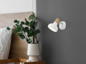 Επιτοίχιο Φωτιστικό Trio Lighting 1xE14 Λευκού Χρώματος – R81521031
