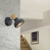 Επιτοίχιο Φωτιστικό Trio Lighting 1xE14 Μαύρου Χρώματος – R81521032