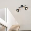 Φωτιστικό Οροφής Trio Lighting 2xE14 Μαύρου Χρώματος – R81522032