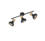 Φωτιστικό Οροφής Trio Lighting 3xE14 Μαύρου Χρώματος – R81523032