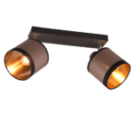Επιτοίχιο Φωτιστικό Trio Lighting 2xE14 Καφε Χρώματος – R81552041