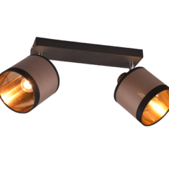 Επιτοίχιο Φωτιστικό Trio Lighting 2xE14 Καφε Χρώματος – R81552041