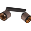 Επιτοίχιο Φωτιστικό Trio Lighting 2xE14 Καφε Χρώματος – R81552041
