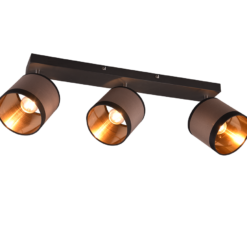 Φωτιστικό Οροφής Trio Lighting 3xE14 Μαύρου Χρώματος – R81553041