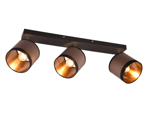 Φωτιστικό Οροφής Trio Lighting 3xE14 Μαύρου Χρώματος – R81553041