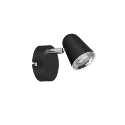Σποτ Reality LED 3,5W  Μαύρο Ματ Πλαστικό 400lm 3000K  R82121132
