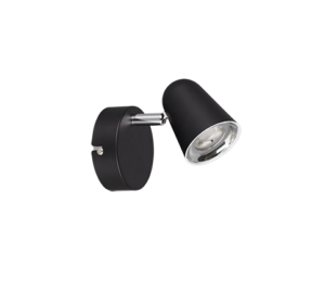 Σποτ Reality LED 3,5W  Μαύρο Ματ Πλαστικό 400lm 3000K  R82121132