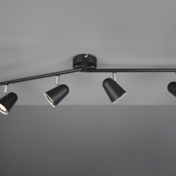 Σποτ Reality LED 3,5W  Μαύρο Ματ Πλαστικό 400lm 3000K  R82124132