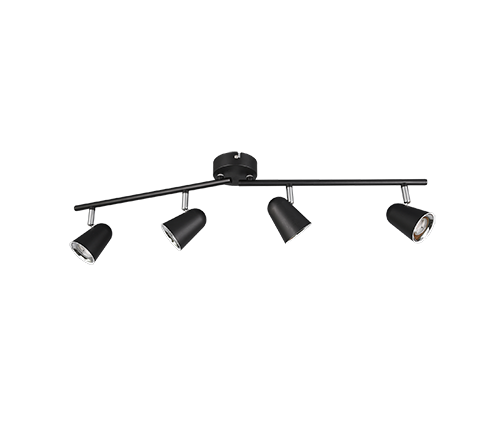 Σποτ Reality LED 3,5W  Μαύρο Ματ Πλαστικό 400lm 3000K  R82124132