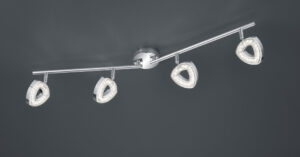 Σποτ Reality LED 4,5W  Χρώμιο Μεταλλικό 400lm 3000K  R82134106