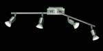 Σποτ Reality LED 3W GU10 Νίκελ Ματ Μεταλλικό 280lm 3000K  R82944107