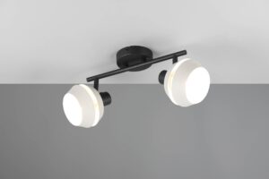 Πολύφωτο Οροφής με Περιστρεφόμενα Γκρι Σποτ ISLA 2xE14 Reality – R86362076