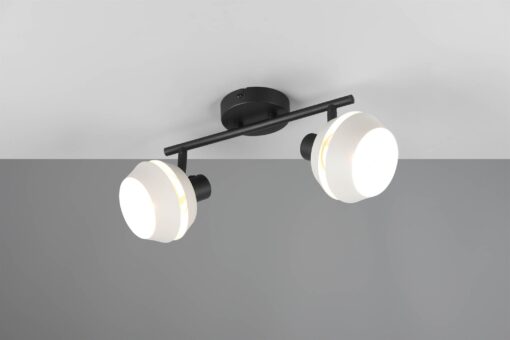 Πολύφωτο Οροφής με Περιστρεφόμενα Γκρι Σποτ ISLA 2xE14 Reality – R86362076