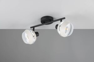 Πολύφωτο Οροφής με Περιστρεφόμενα Γκρι Σποτ ISLA 2xE14 Reality – R86362076