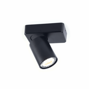 ΕΠΙΤΟΙΧΟ ΦΩΤΙΣΤΙΚΟ 1XGU10 ΜΑΥΡΟ ΑΛΟΥΜΙΝΙΟ 12Χ7X11CM ELITIS ACA DECOR – RA301S12BK