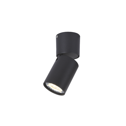 ΕΠΙΤΟΙΧΟ ΦΩΤΙΣΤΙΚΟ 1XGU10 ΜΑΥΡΟ ΑΛΟΥΜΙΝΙΟ D5,5XH13CM ELITIS ACA – RA301S6BK