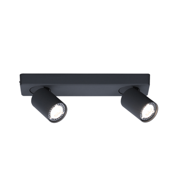 ΕΠΙΤΟΙΧΟ ΦΩΤΙΣΤΙΚΟ 2XGU10 ΜΑΥΡΟ ΑΛΟΥΜΙΝΙΟ 32Χ7Χ11CM ELITIS ACA DECOR  – RA302S32BK