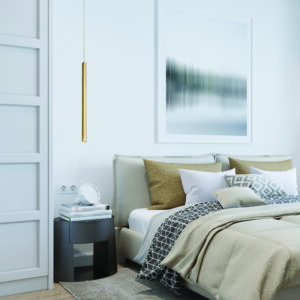 ΚΡΕΜΑΣΤΟ ΦΩΤΙΣΤΙΚΟ LED 5W 3000K 400LM FINO  ΧΡΥΣΟ ACA DECOR – RA31LEDP60GD