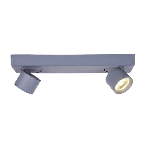 ΕΠΙΤΟΙΧΟ ΦΩΤΙΣΤΙΚΟ LED 10W COB 80° 3000K 800LM ΓΚΡΙ ΑΛΟΥΜΙΝΙΟ 32X7XH10CM PLUTO ACA DECOR – RA33LEDS32GY