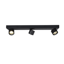 ΕΠΙΤΟΙΧΟ ΦΩΤΙΣΤΙΚΟ LED 15W COB 80° 3000K 1200LM ΜΑΥΡΟ ΑΛΟΥΜΙΝΙΟ 54X7XH10CM PLUTO ACA DECOR  – RA33LEDS54BK