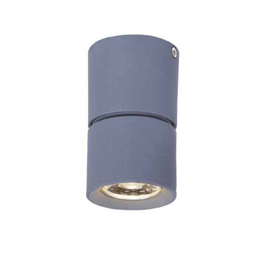 ΕΠΙΤΟΙΧΟ ΦΩΤΙΣΤΙΚΟ LED 5W COB 80° 3000K 400LM ΓΚΡΙ ΑΛΟΥΜΙΝΙΟ D5,6XH10CM PLUTO ACA DECOR – RA33LEDS6GY