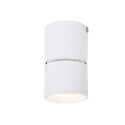 ΕΠΙΤΟΙΧΟ ΦΩΤΙΣΤΙΚΟ LED 5W COB 80° 3000K 400LM ΛΕΥΚΟ ΑΛΟΥΜΙΝΙΟ D5,6XH10CM PLUTO ACA DECOR – RA33LEDS6WH