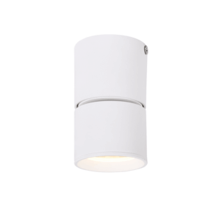 ΕΠΙΤΟΙΧΟ ΦΩΤΙΣΤΙΚΟ LED 5W COB 80° 3000K 400LM ΛΕΥΚΟ ΑΛΟΥΜΙΝΙΟ D5,6XH10CM PLUTO ACA DECOR – RA33LEDS6WH