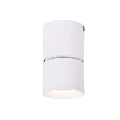 ΕΠΙΤΟΙΧΟ ΦΩΤΙΣΤΙΚΟ LED 5W COB 80° 3000K 400LM ΛΕΥΚΟ ΑΛΟΥΜΙΝΙΟ D5,6XH10CM PLUTO ACA DECOR – RA33LEDS6WH