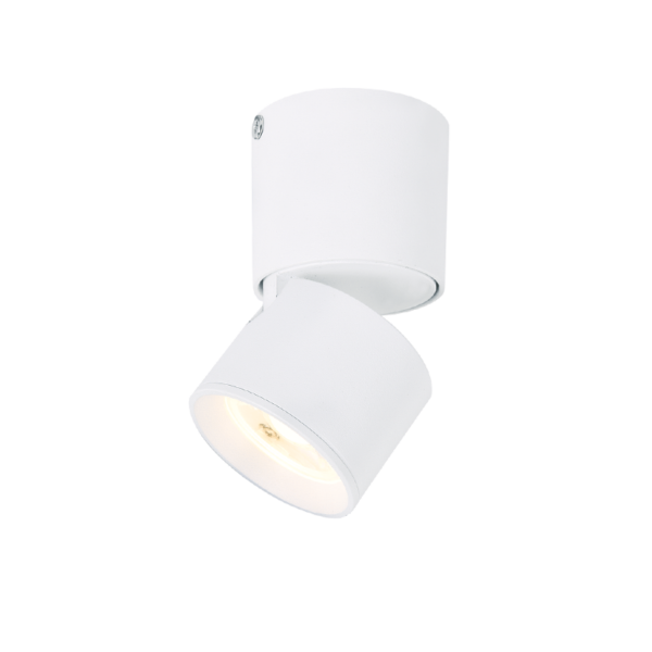 ΕΠΙΤΟΙΧΟ ΦΩΤΙΣΤΙΚΟ LED 5W COB 80° 3000K 400LM ΛΕΥΚΟ ΑΛΟΥΜΙΝΙΟ D5,6XH10CM PLUTO ACA DECOR – RA33LEDS6WH