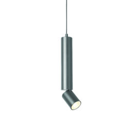 ΚΡΕΜΑΣΤΟ ΦΩΤΙΣΤΙΚΟ 1XGU10 BABEL ΓΚΡΙ ΜΕΤ/ΚΟ IP20 D5,6XD8XH140CM ACA DECOR – RA3551PGY