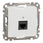 Schneider Sedna Design RJ45 πρίζα CAT6A UTP Λευκό – SDD111466