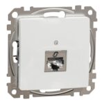 Schneider Sedna Design RJ45 πρίζα CAT6A STP Λευκό – SDD111466S