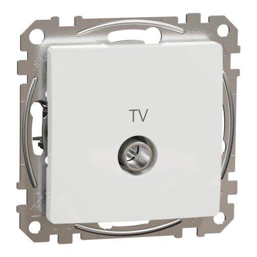 Schneider Sedna Design TV πρίζα τερματική 4DB Λευκό – SDD111471