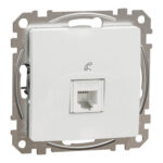 Schneider Sedna Design πρίζα τηλεφώνου RJ11 Λευκό – SDD111491