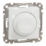 Schneider Sedna, περιστροφικό dimmer, RC/RL 5-200W, LED, Λευκό – SDD111502