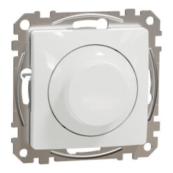 Schneider Sedna, περιστροφικό dimmer, RC/RL 5-200W, LED, Λευκό – SDD111502