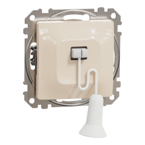 Schneider Sedna Design μπουτόν με κορδόνι Μπεζ – SDD112122