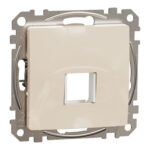 Schneider Sedna Design & Elements, αντάπτορας κεντρικής πλάκας για  (RJ45, HDMI, VGA ), μπεζ – SDD112421