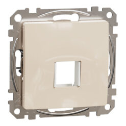 Schneider Sedna Design & Elements, αντάπτορας κεντρικής πλάκας για  (RJ45, HDMI, VGA ), μπεζ – SDD112421