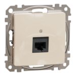 Schneider Sedna Design RJ45 πρίζα CAT6 UTP Μπεζ – SDD112461