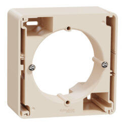 Schneider Sedna Design επίτοιχο κουτί 1 θέσης Μπεζ – SDD112901